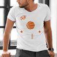 Proud Mom Of a Basketball Senior Class Of 2026 Graduation Men's V-Neck T-Shirt