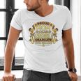 Proud Mom Graduation Of 8th Grade Graduate Men's V-Neck T-Shirt