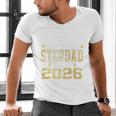 Proud Stepdad Of A 2026 Graduate Class Of Graduation Premium Tri-Blend Men's V-Neck T-Shirt