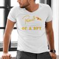 Proud Wife Of a DPT Graduate Graduation Grad Men's V-Neck T-Shirt