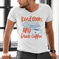 Read Book And Drink Coffee Book Club Reading Men's V-Neck T-Shirt Read Book And Drink Coffee Book Club Reading Men's V-Neck T-Shirt