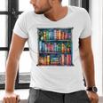 Reading And Bookcase Magic Book Premium Men's V-Neck T-Shirt