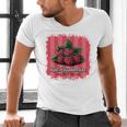 Red Raspberries Farm Fresh Since 1987 Nostalgia Men's V-Neck T-Shirt Red Raspberries Farm Fresh Since 1987 Nostalgia Men's V-Neck T-Shirt