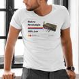 Retro Nostalgia 1980s Love Graphic Men's V-Neck T-Shirt