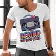 Rewind Good Times Retro VHS Tape Nostalgia 80s 90s Premium Tri-Blend Men's V-Neck T-Shirt Rewind Good Times Retro VHS Tape Nostalgia 80s 90s Premium Tri-Blend Men's V-Neck T-Shirt
