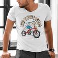 This How I Rolled Retro Tricycle 80s 90s Kid Nostalgia Premium Tri-Blend Men's V-Neck T-Shirt This How I Rolled Retro Tricycle 80s 90s Kid Nostalgia Premium Tri-Blend Men's V-Neck T-Shirt