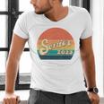 Senior 2023 Graduation My Last First Day Of Class Of 2023 Men's V-Neck T-Shirt