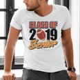 Senior Class Of 2019 Tshirt Graduation Students Football Men's V-Neck T-Shirt