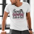 Senior Mom 2027 Class Of 2027 Graduation Proud Senior Mother Men's V-Neck T-Shirt