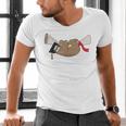 Sloth Graduation Shirt Cute Animal Diploma Grad Men's V-Neck T-Shirt