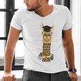 SmileteesGrad Llama Graduation T-Shirt Men's V-Neck T-Shirt