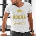 Super Proud Nonna Of 2025 Graduate Senior Graduation Family Premium Men's V-Neck T-Shirt