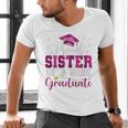 Super Proud Sister Of 2025 Graduate Senior Graduation Family Premium Tri-Blend Men's V-Neck T-Shirt