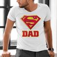 Superman Super Dad Men's V-Neck T-Shirt Superman Super Dad Men's V-Neck T-Shirt