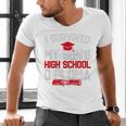 I Survived My Son's High School Diploma Graduation Premium Men's V-Neck T-Shirt