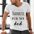Thankful For My Dad Men's V-Neck T-Shirt