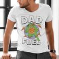TMNT Michelangelo Dad Fuel Men's V-Neck T-Shirt