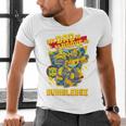 Transformers Father's Day Bumblebee My Dad Is Brave Men's V-Neck T-Shirt