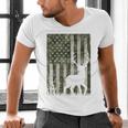 US Flag Deer Elk Buck Camoflage Hunting Hunter Dad Grandpa Men's V-Neck T-Shirt US Flag Deer Elk Buck Camoflage Hunting Hunter Dad Grandpa Men's V-Neck T-Shirt