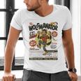 Werewolf Wolfmanator Nostalgia Vintage Halloween Men's V-Neck T-Shirt Werewolf Wolfmanator Nostalgia Vintage Halloween Men's V-Neck T-Shirt