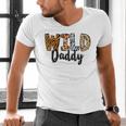 Wild Daddy Zoo Born Two Be Wild B-Day Safari Jungle Animal Men's V-Neck T-Shirt