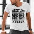 Wrestling Senior 2026 Graduation Men's V-Neck T-Shirt