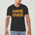 1980s Nostalgia Arcade Gamer Retro Video Game Novelty Men's V-Neck T-Shirt