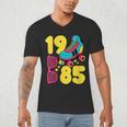 1985 Retro Raised In The 80s Old School Nostalgia Vibes Men's V-Neck T-Shirt 1985 Retro Raised In The 80s Old School Nostalgia Vibes Men's V-Neck T-Shirt