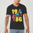 1986 Retro Raised In The 80s Old School Nostalgia Vibes Men's V-Neck T-Shirt 1986 Retro Raised In The 80s Old School Nostalgia Vibes Men's V-Neck T-Shirt