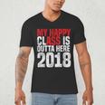 2018 Senior Graduation My Happy Class Shirt Men's V-Neck T-Shirt
