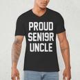 2019 Senior Uncle SEN19R Class Graduation PartyShirt Men's V-Neck T-Shirt