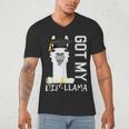 2022 Graduate Graduation For Him Her Got My Dip-Llama Men's V-Neck T-Shirt