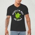 3rd Grade Graduation Promotion Peace I'm Out Last Day Men's V-Neck T-Shirt