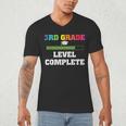 3rd Grade Level Complete Third Grade Graduation Men's V-Neck T-Shirt