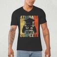 4th Grade Level Complete Gamer Class Of 2023 Graduation Men's V-Neck T-Shirt