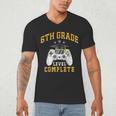 6th Grade Graduation Senior Video Gamer Graduated Men's V-Neck T-Shirt