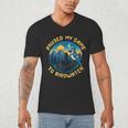 8-Bit Gamer Birder Blue Jay Arcade Nostalgia Nature Men's V-Neck T-Shirt 8-Bit Gamer Birder Blue Jay Arcade Nostalgia Nature Men's V-Neck T-Shirt
