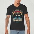 8th Grade Level Complete Gamer Class Of 2025 Graduation Boy Men's V-Neck T-Shirt
