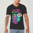 The 90s Are Calling Retro 90s Kid Nostalgia Gag Meme Men's V-Neck T-Shirt