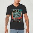 90's Vibe Vintage Style Cassette Tape Nostalgia 1990s Party Men's V-Neck T-Shirt