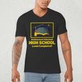 Achievement Unlocked High School Graduation Gamer Men's V-Neck T-Shirt