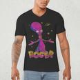 American Dad Outer Space Roger Cartoon Men's V-Neck T-Shirt American Dad Outer Space Roger Cartoon Men's V-Neck T-Shirt