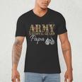 Army National Guard Papa Army National Guard Graduation Papa Men's V-Neck T-Shirt