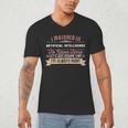 Artificial Intelligence Major Student Shirt Graduation Men's V-Neck T-Shirt