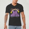 Ask Your Dad My Throat Game Embarrassing Adult Humor Men's V-Neck T-Shirt