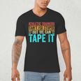 Athletic Trainers Fix Stupid Sports Graduation Vintage Men's V-Neck T-Shirt