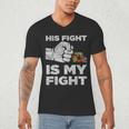 Autism Awareness Mom Dad Parents Autistic Kids Awareness Small Men's V-Neck T-Shirt Autism Awareness Mom Dad Parents Autistic Kids Awareness Small Men's V-Neck T-Shirt