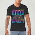 Awesome DJ Dad DJ Music Men's V-Neck T-Shirt