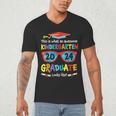Awesome Kindergarten Graduate Looks Like 2024 Graduation Men's V-Neck T-Shirt