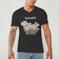 Awkward Turtle Upside Down Witty Comical Introvert Men's V-Neck T-Shirt Awkward Turtle Upside Down Witty Comical Introvert Men's V-Neck T-Shirt